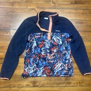 Columbia Kids XL Benton Springs Half Snap Pullover Fleece